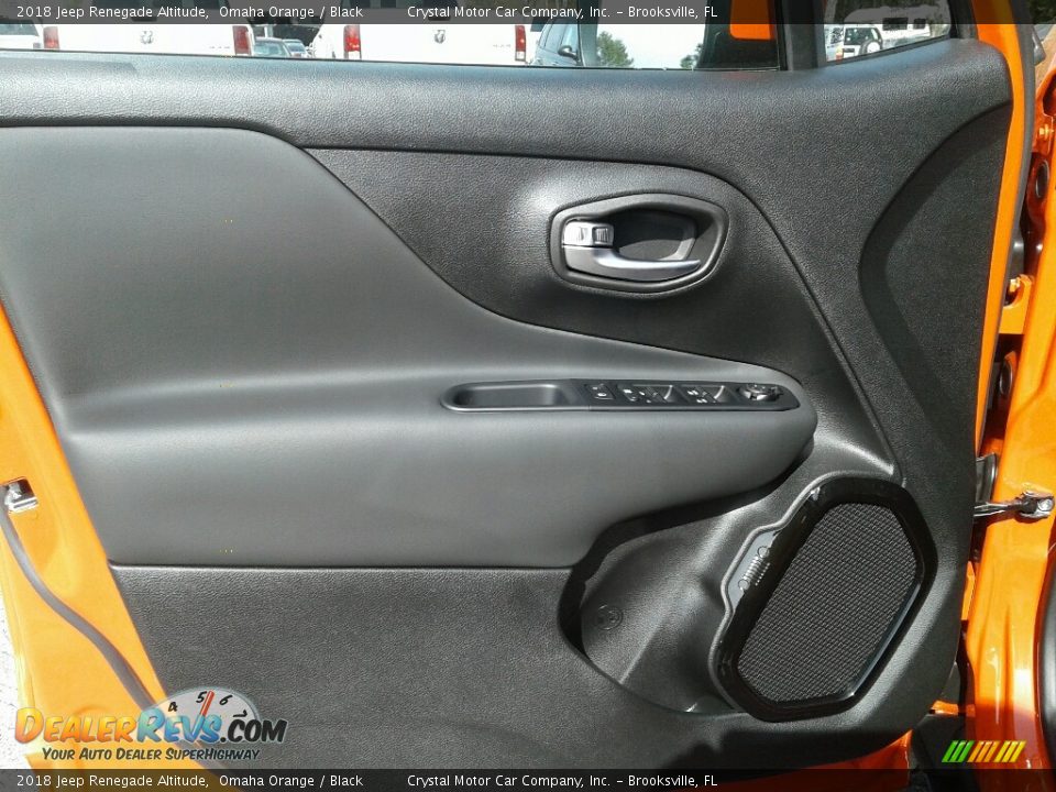 2018 Jeep Renegade Altitude Omaha Orange / Black Photo #17