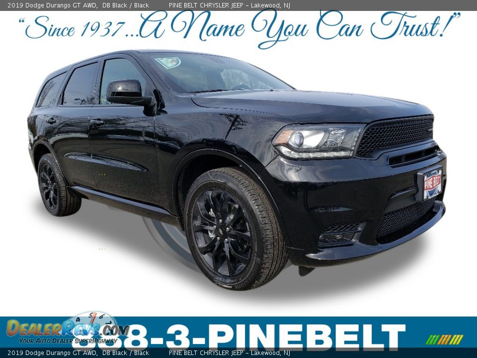 2019 Dodge Durango GT AWD DB Black / Black Photo #1