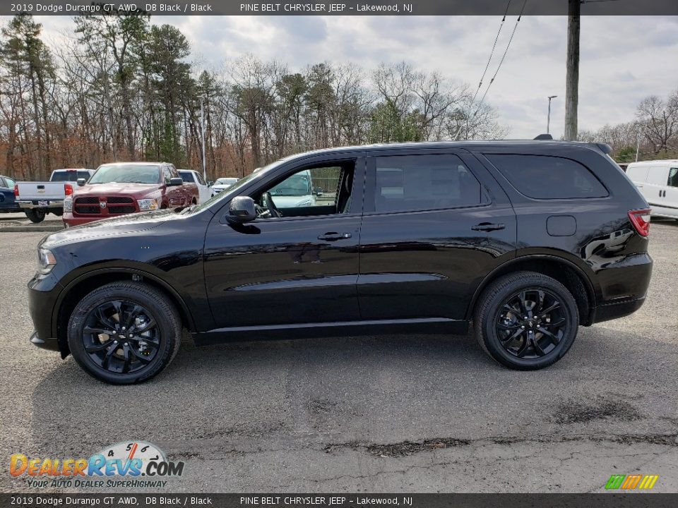 2019 Dodge Durango GT AWD DB Black / Black Photo #3