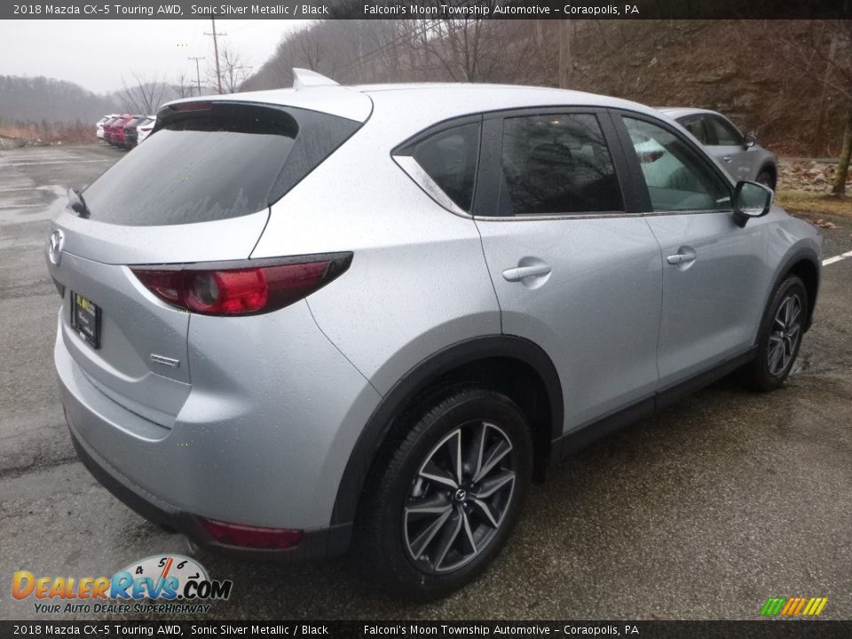 2018 Mazda CX-5 Touring AWD Sonic Silver Metallic / Black Photo #2
