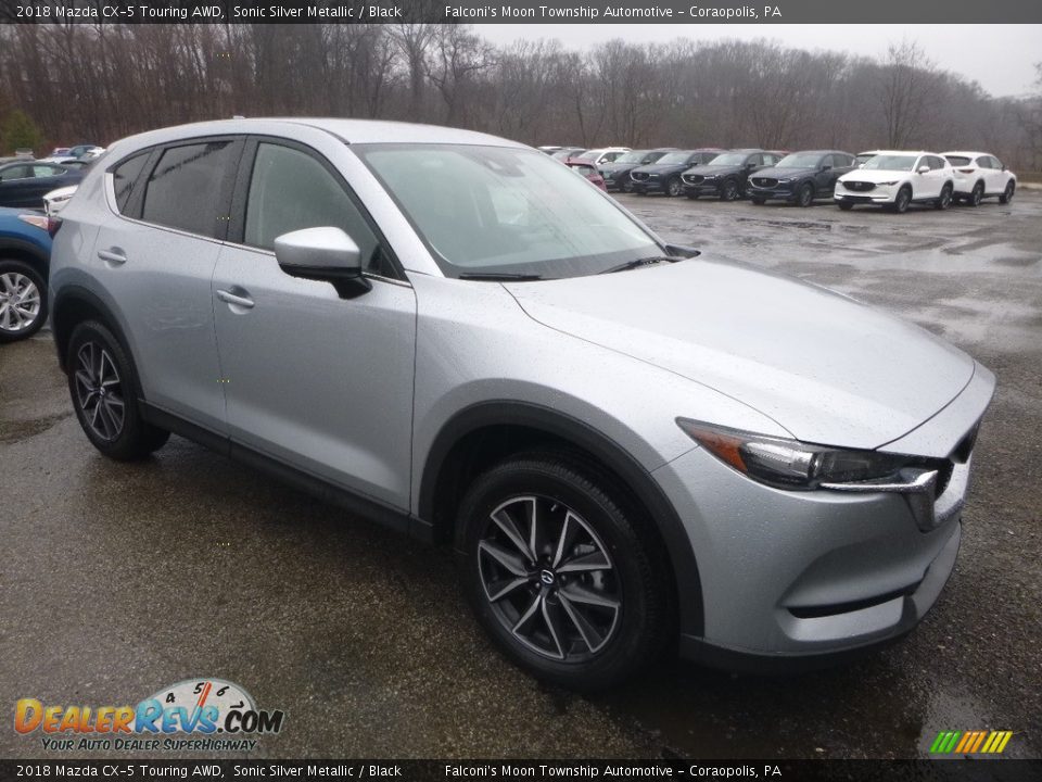2018 Mazda CX-5 Touring AWD Sonic Silver Metallic / Black Photo #3