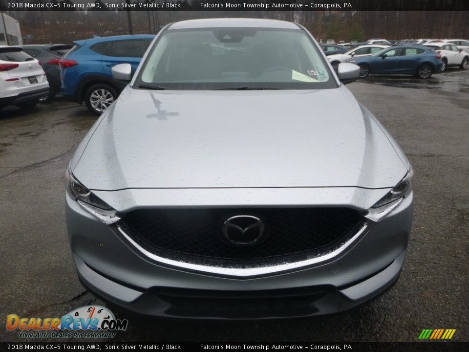 2018 Mazda CX-5 Touring AWD Sonic Silver Metallic / Black Photo #4