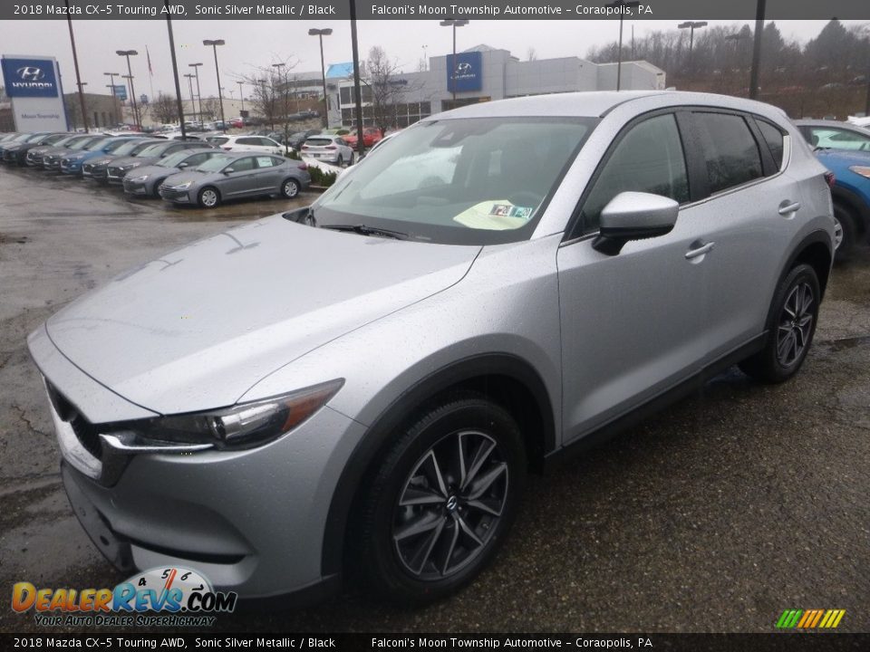 2018 Mazda CX-5 Touring AWD Sonic Silver Metallic / Black Photo #5