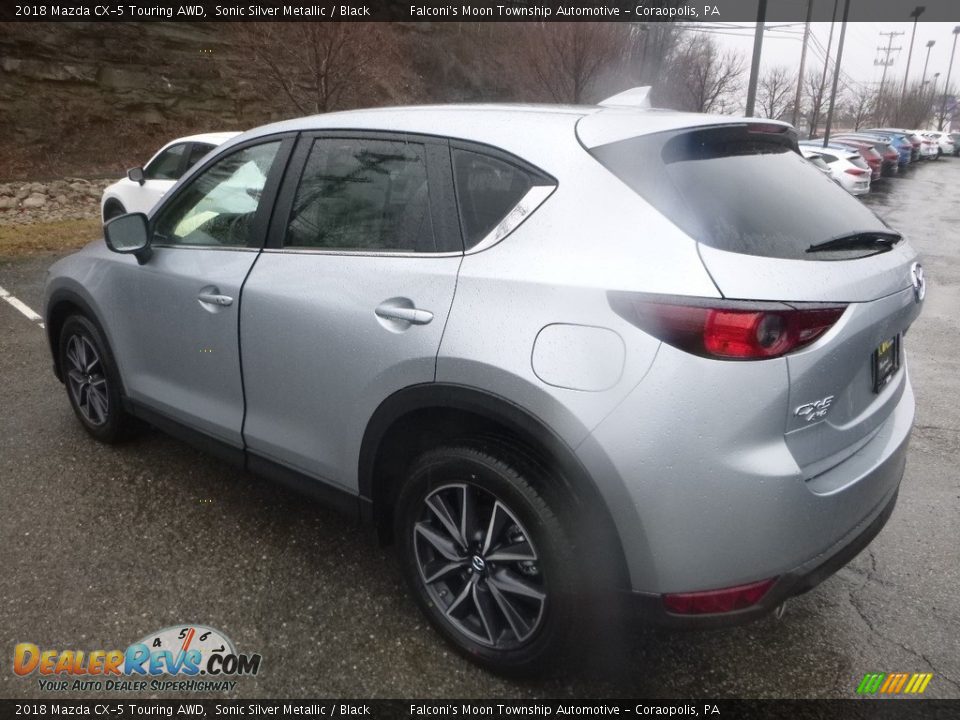 2018 Mazda CX-5 Touring AWD Sonic Silver Metallic / Black Photo #6