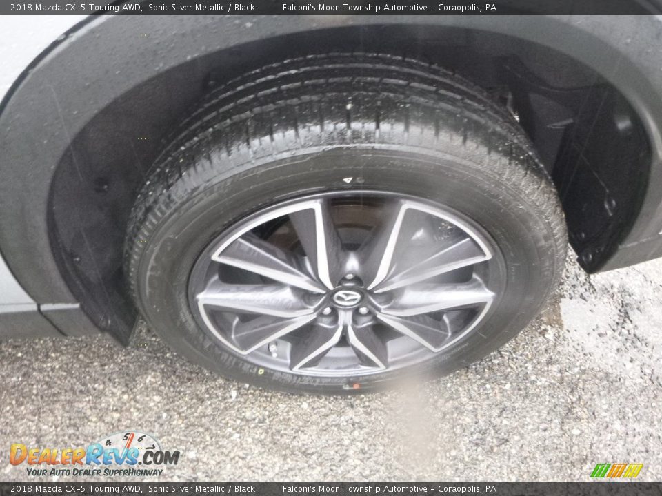 2018 Mazda CX-5 Touring AWD Sonic Silver Metallic / Black Photo #7