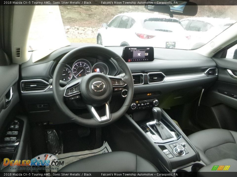 2018 Mazda CX-5 Touring AWD Sonic Silver Metallic / Black Photo #9