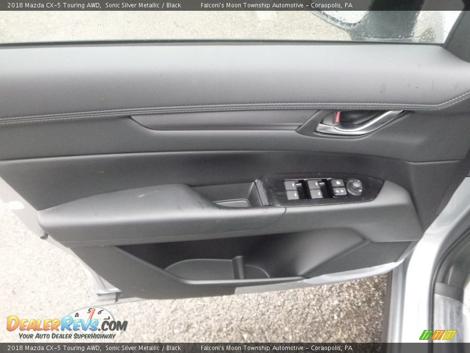 2018 Mazda CX-5 Touring AWD Sonic Silver Metallic / Black Photo #10