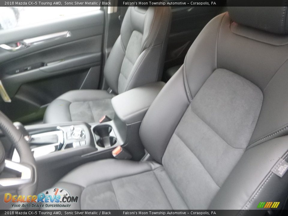 2018 Mazda CX-5 Touring AWD Sonic Silver Metallic / Black Photo #11