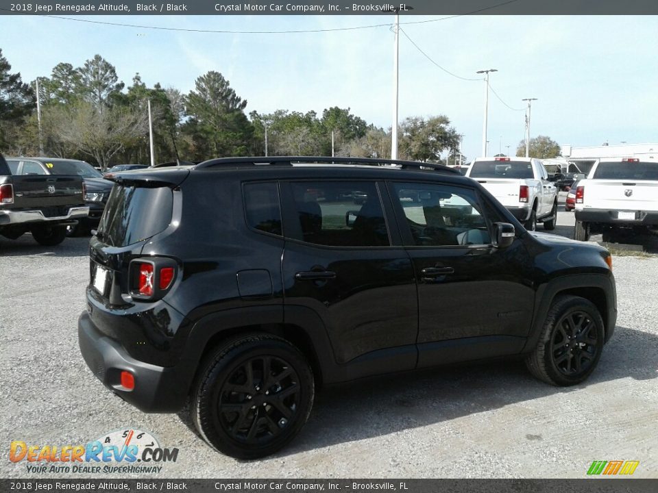 2018 Jeep Renegade Altitude Black / Black Photo #5