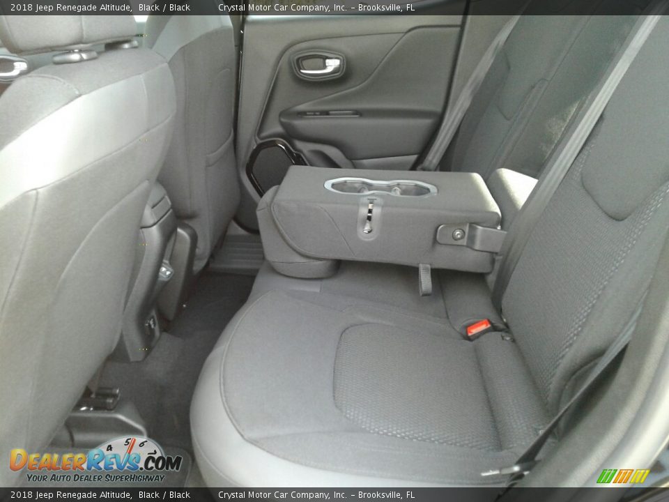 2018 Jeep Renegade Altitude Black / Black Photo #10