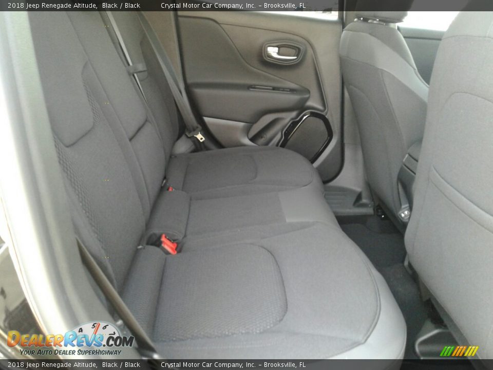 2018 Jeep Renegade Altitude Black / Black Photo #11