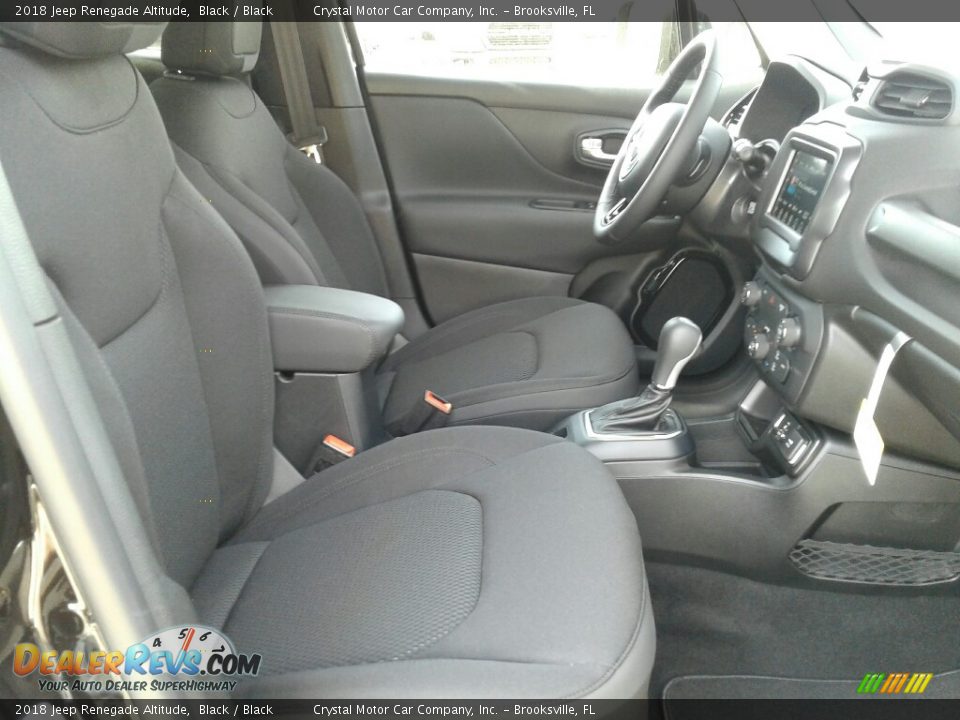 2018 Jeep Renegade Altitude Black / Black Photo #12