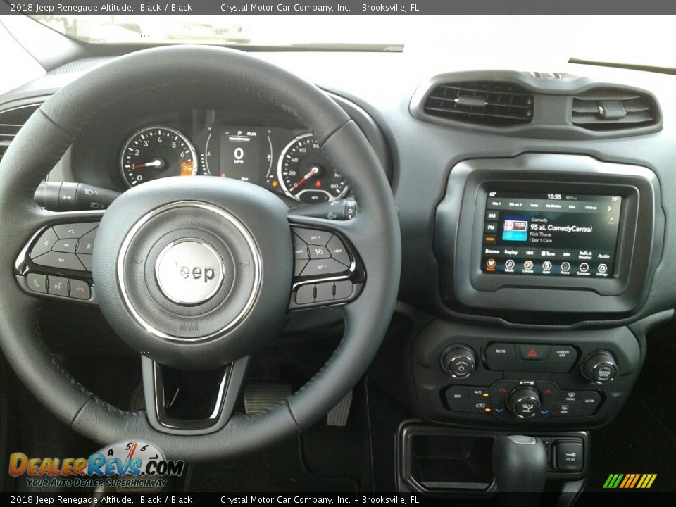 2018 Jeep Renegade Altitude Black / Black Photo #13