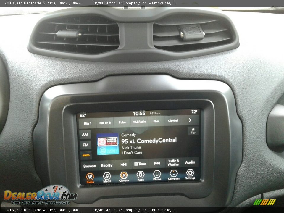 2018 Jeep Renegade Altitude Black / Black Photo #15