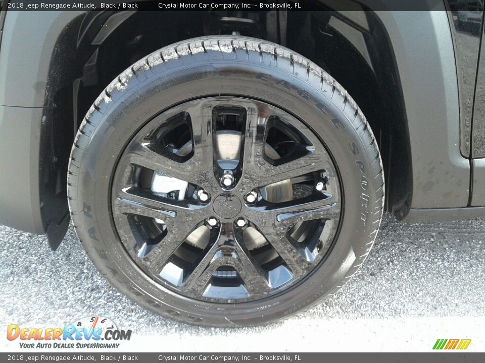 2018 Jeep Renegade Altitude Black / Black Photo #20
