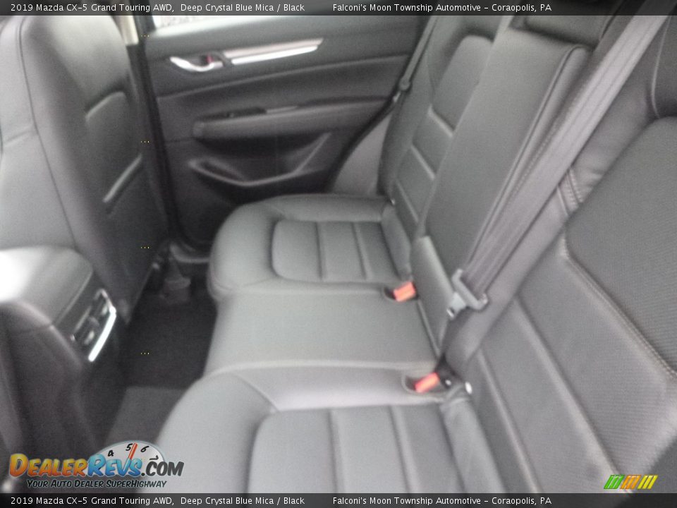 2019 Mazda CX-5 Grand Touring AWD Deep Crystal Blue Mica / Black Photo #8