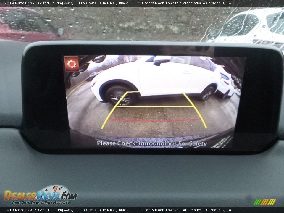 2019 Mazda CX-5 Grand Touring AWD Deep Crystal Blue Mica / Black Photo #14