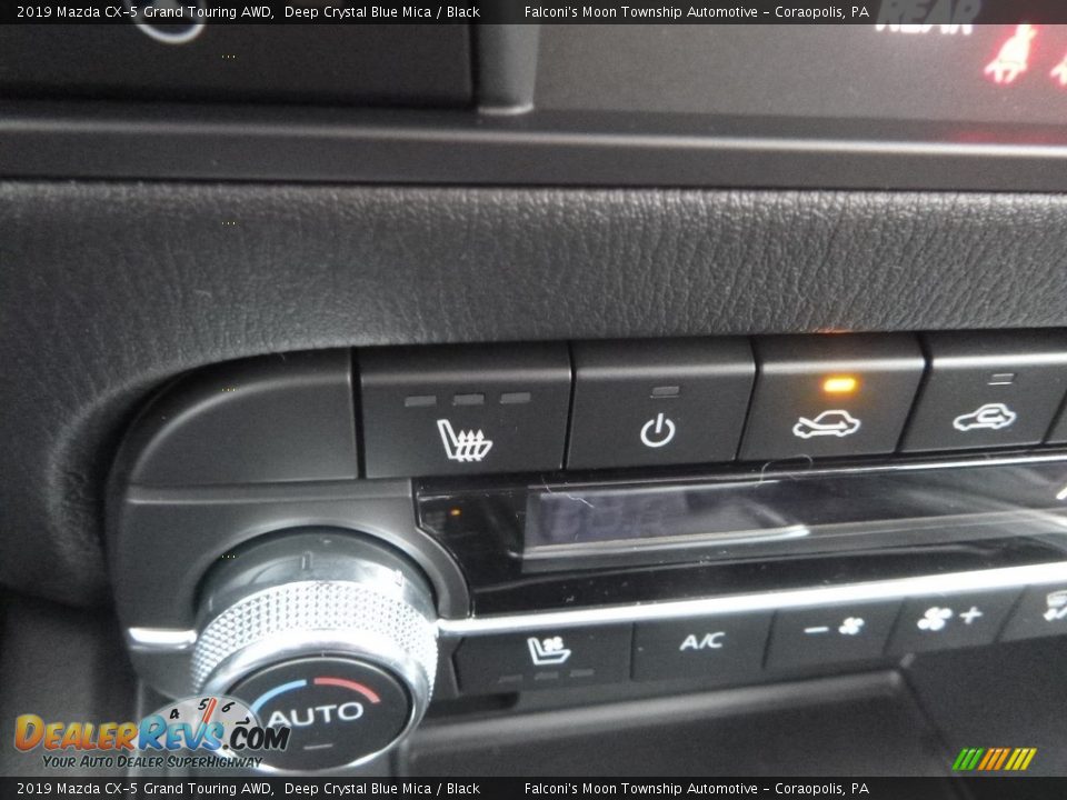 2019 Mazda CX-5 Grand Touring AWD Deep Crystal Blue Mica / Black Photo #15