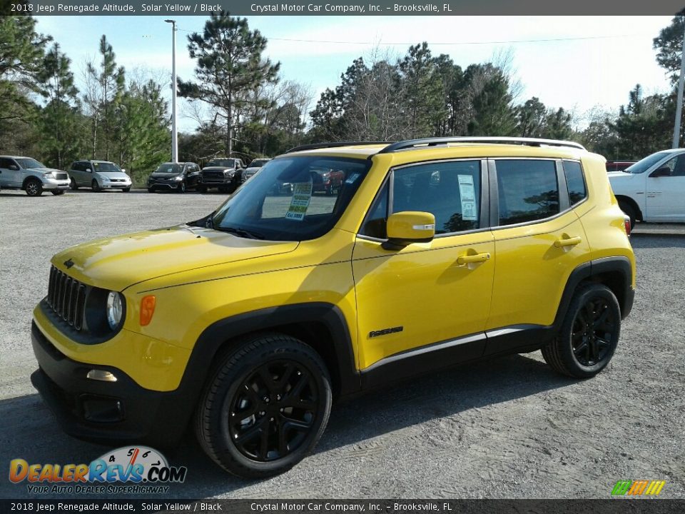 2018 Jeep Renegade Altitude Solar Yellow / Black Photo #1