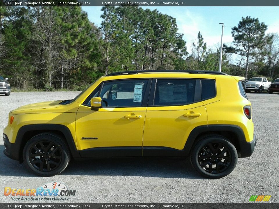 2018 Jeep Renegade Altitude Solar Yellow / Black Photo #2