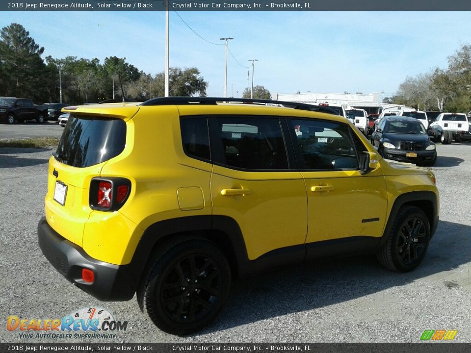 2018 Jeep Renegade Altitude Solar Yellow / Black Photo #5