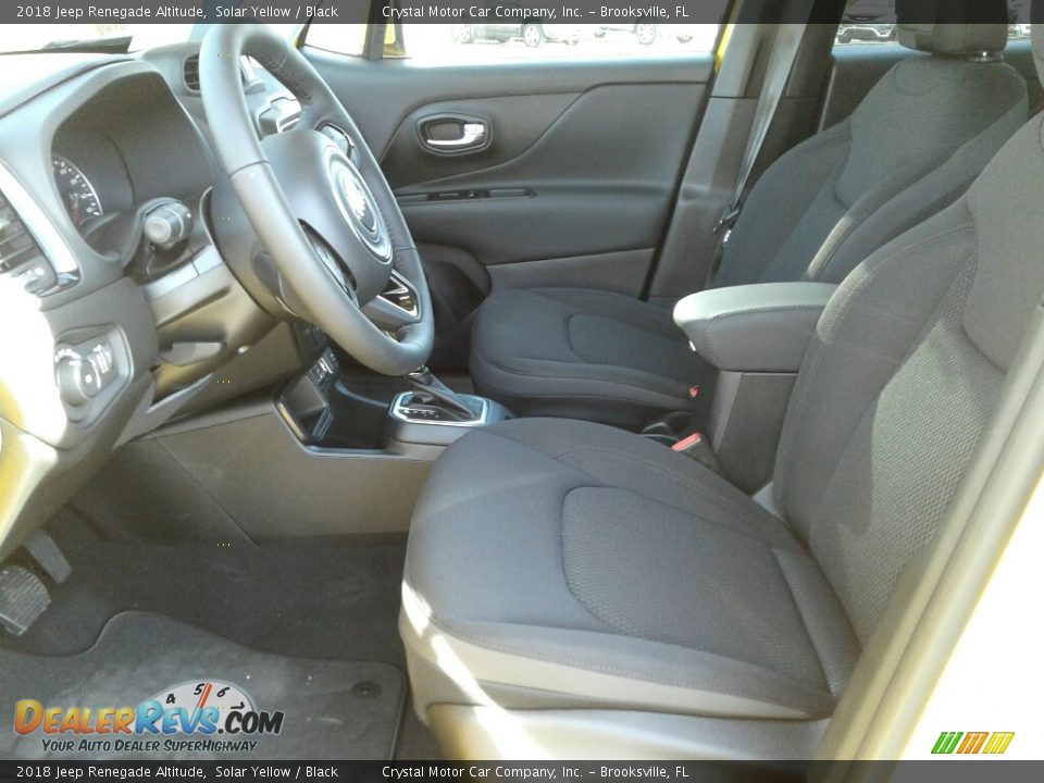 2018 Jeep Renegade Altitude Solar Yellow / Black Photo #9