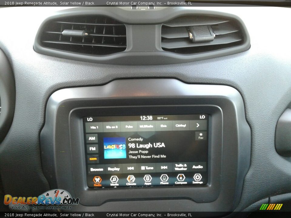 2018 Jeep Renegade Altitude Solar Yellow / Black Photo #15