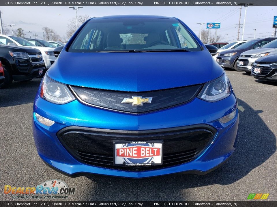 2019 Chevrolet Bolt EV LT Kinetic Blue Metallic / Dark Galvanized/­Sky Cool Gray Photo #2