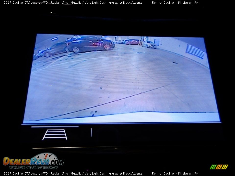 2017 Cadillac CTS Luxury AWD Radiant Silver Metallic / Very Light Cashmere w/Jet Black Accents Photo #25