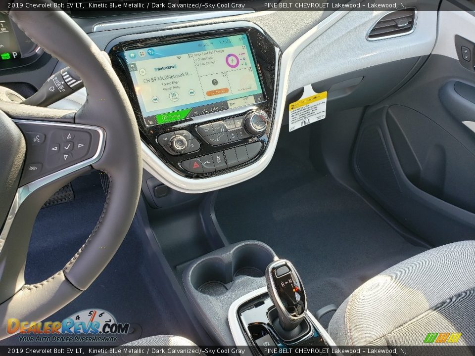 2019 Chevrolet Bolt EV LT Kinetic Blue Metallic / Dark Galvanized/­Sky Cool Gray Photo #10