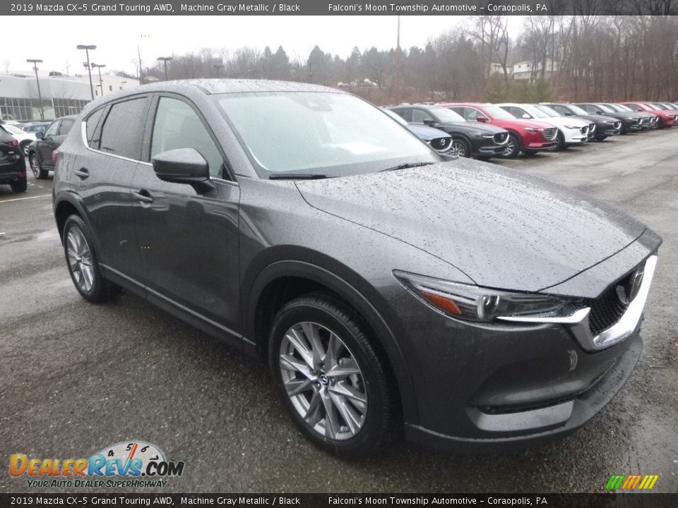 2019 Mazda CX-5 Grand Touring AWD Machine Gray Metallic / Black Photo #3