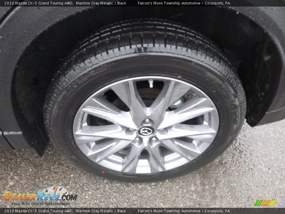 2019 Mazda CX-5 Grand Touring AWD Machine Gray Metallic / Black Photo #7