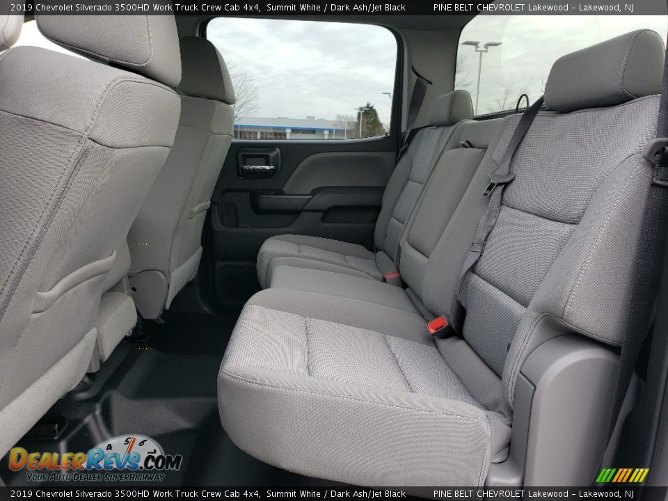 2019 Chevrolet Silverado 3500HD Work Truck Crew Cab 4x4 Summit White / Dark Ash/Jet Black Photo #6