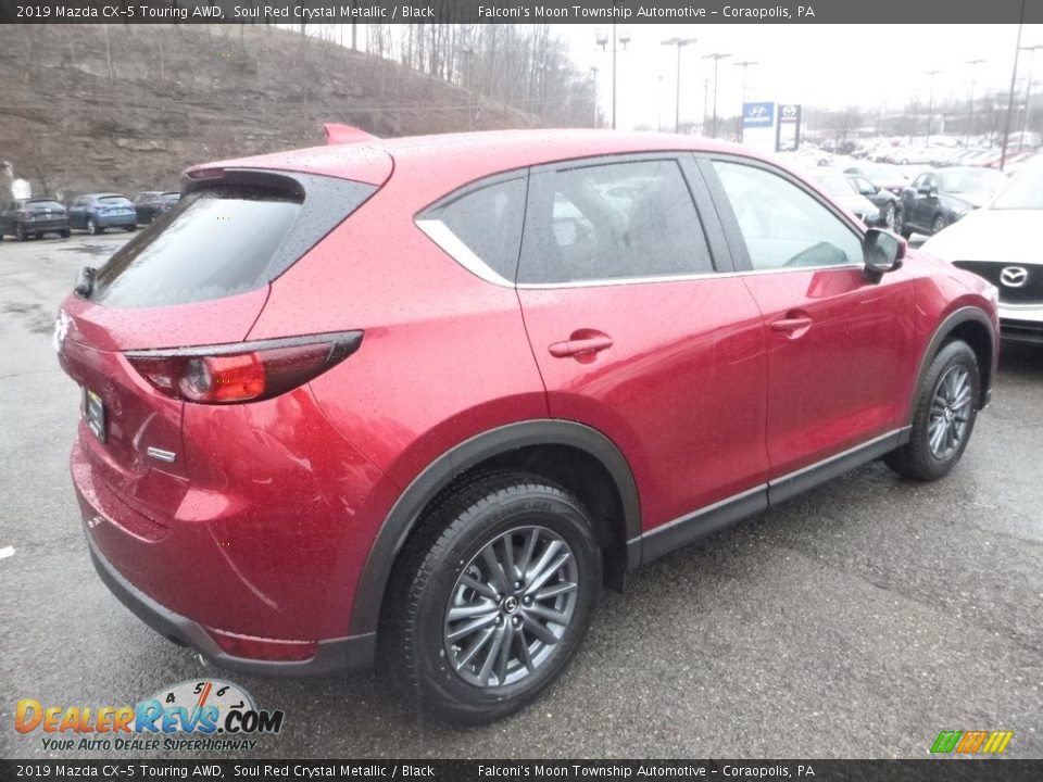 2019 Mazda CX-5 Touring AWD Soul Red Crystal Metallic / Black Photo #2