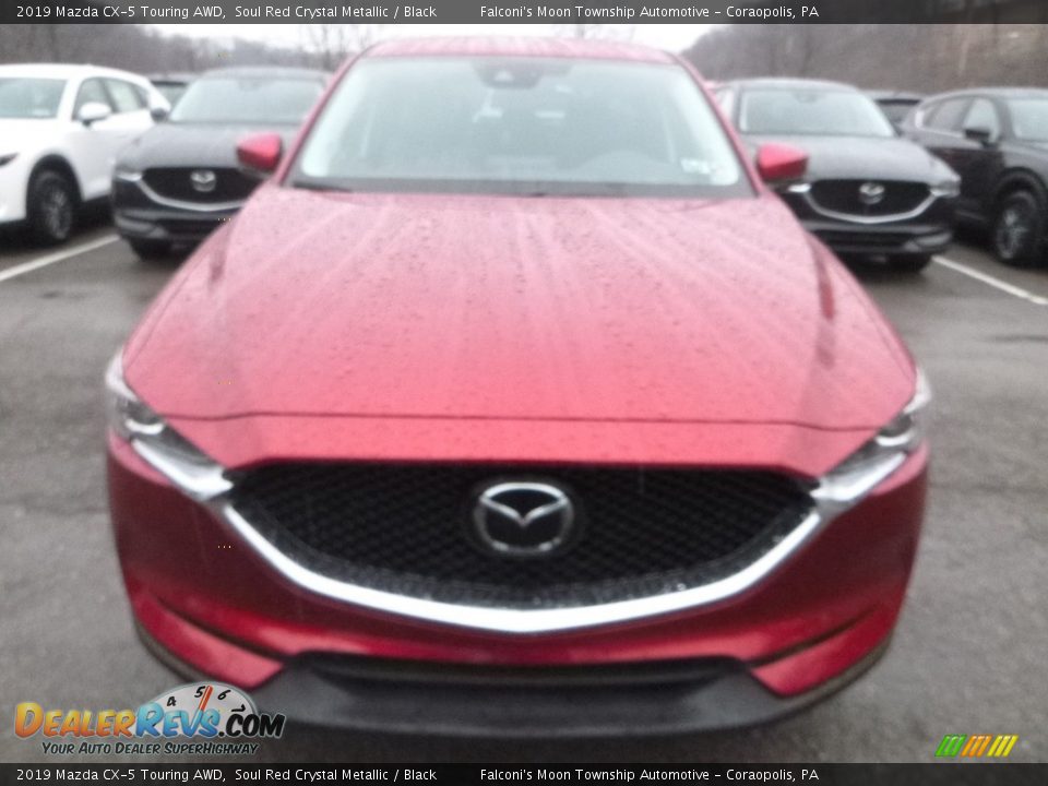 2019 Mazda CX-5 Touring AWD Soul Red Crystal Metallic / Black Photo #4
