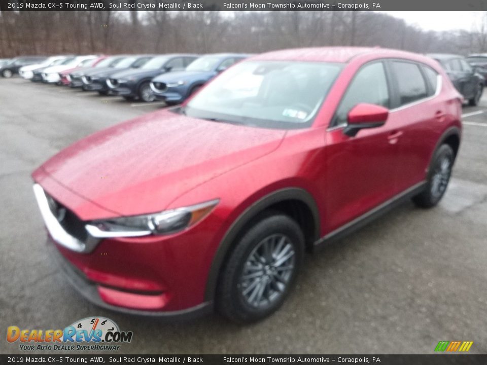 2019 Mazda CX-5 Touring AWD Soul Red Crystal Metallic / Black Photo #5