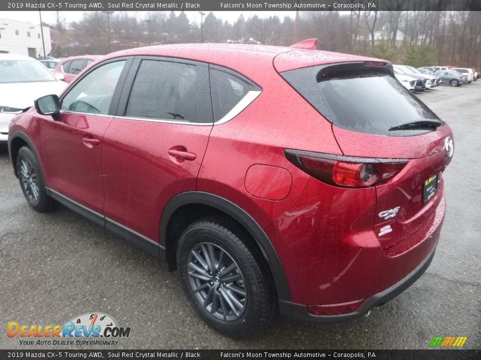 2019 Mazda CX-5 Touring AWD Soul Red Crystal Metallic / Black Photo #6
