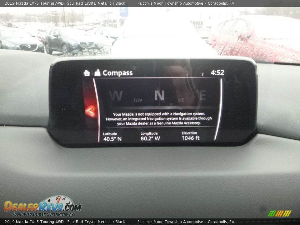 2019 Mazda CX-5 Touring AWD Soul Red Crystal Metallic / Black Photo #13