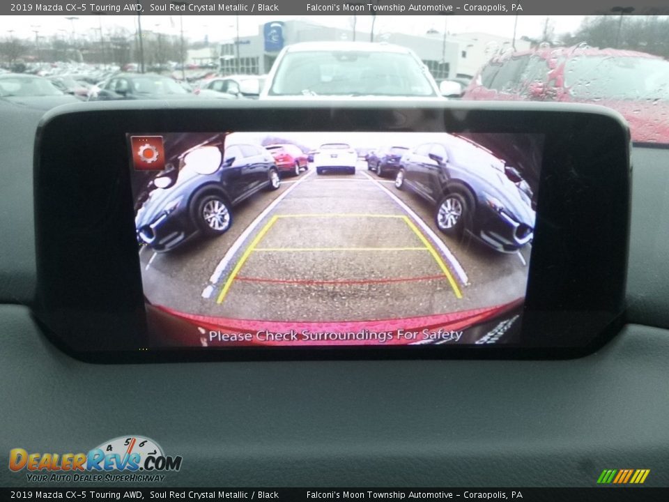 2019 Mazda CX-5 Touring AWD Soul Red Crystal Metallic / Black Photo #14