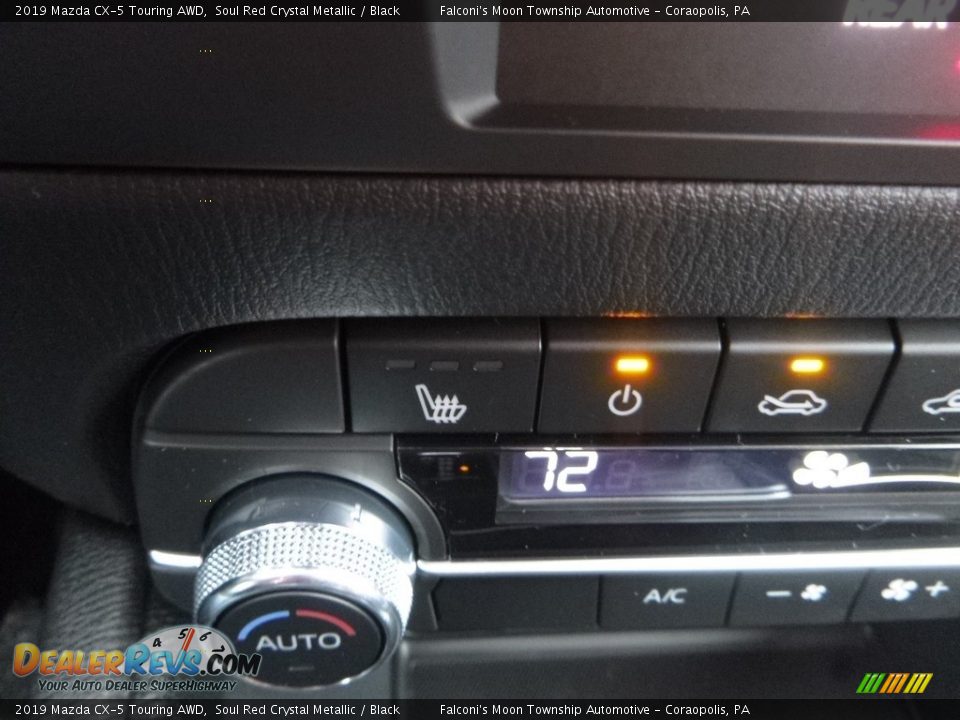 2019 Mazda CX-5 Touring AWD Soul Red Crystal Metallic / Black Photo #15