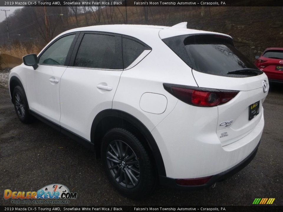 2019 Mazda CX-5 Touring AWD Snowflake White Pearl Mica / Black Photo #6