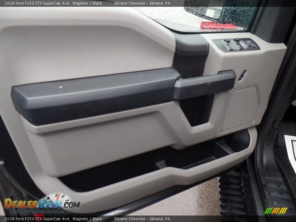 2018 Ford F150 STX SuperCab 4x4 Magnetic / Black Photo #16