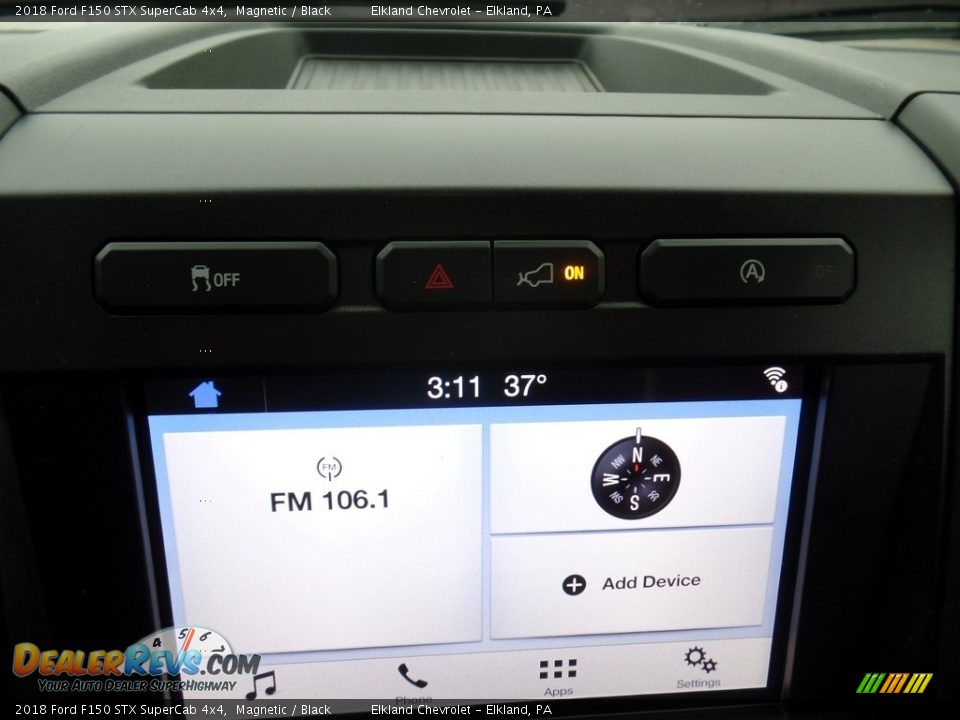 2018 Ford F150 STX SuperCab 4x4 Magnetic / Black Photo #29