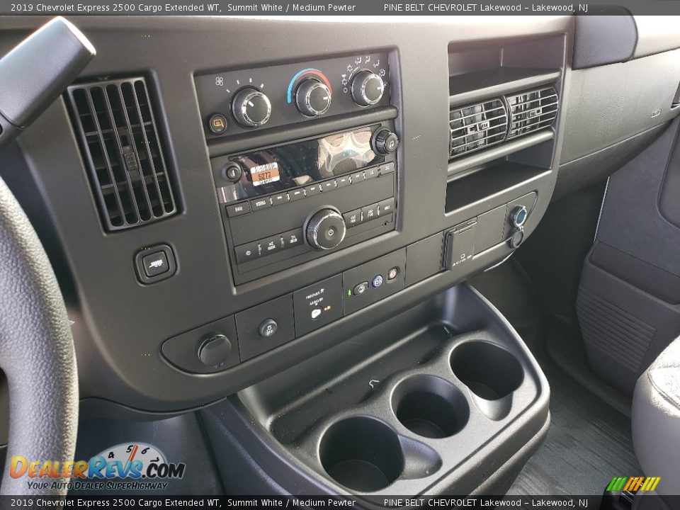 Controls of 2019 Chevrolet Express 2500 Cargo Extended WT Photo #10