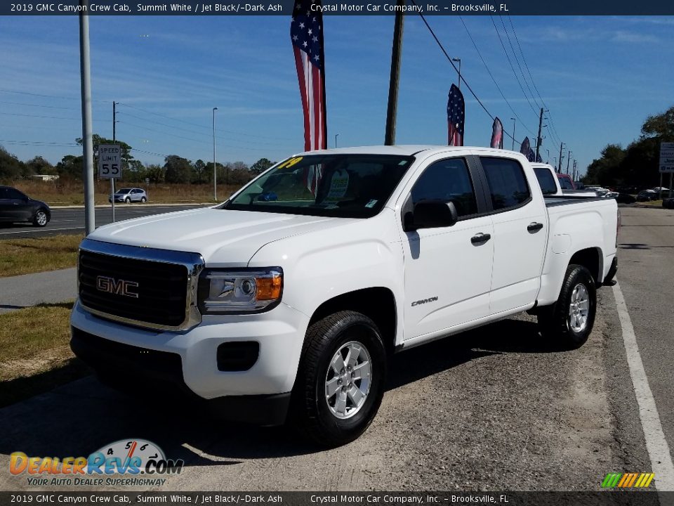 2019 GMC Canyon Crew Cab Summit White / Jet Black/­Dark Ash Photo #1