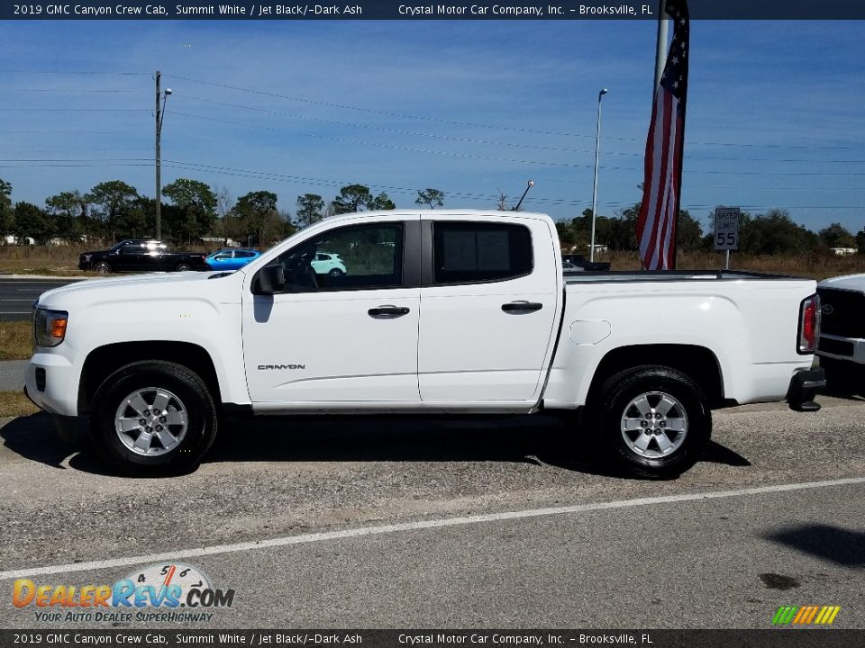 2019 GMC Canyon Crew Cab Summit White / Jet Black/­Dark Ash Photo #2