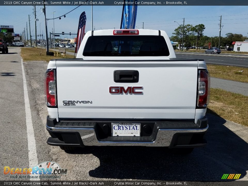 2019 GMC Canyon Crew Cab Summit White / Jet Black/­Dark Ash Photo #4