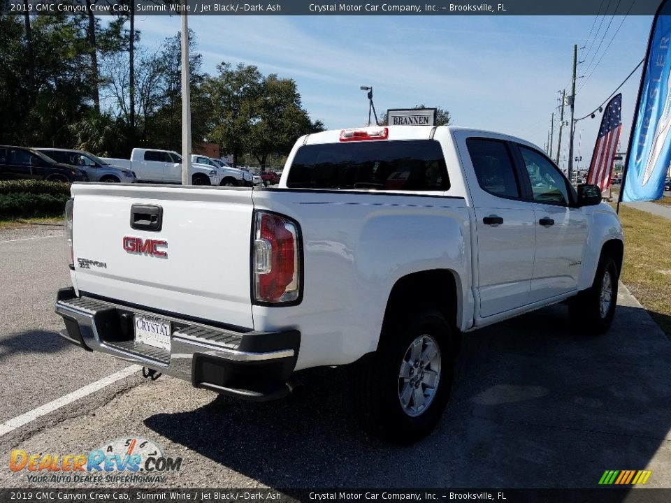2019 GMC Canyon Crew Cab Summit White / Jet Black/­Dark Ash Photo #5