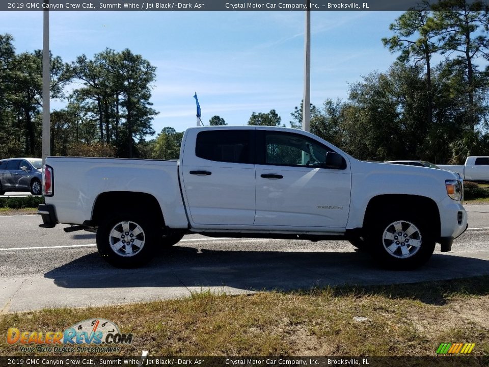 2019 GMC Canyon Crew Cab Summit White / Jet Black/­Dark Ash Photo #6
