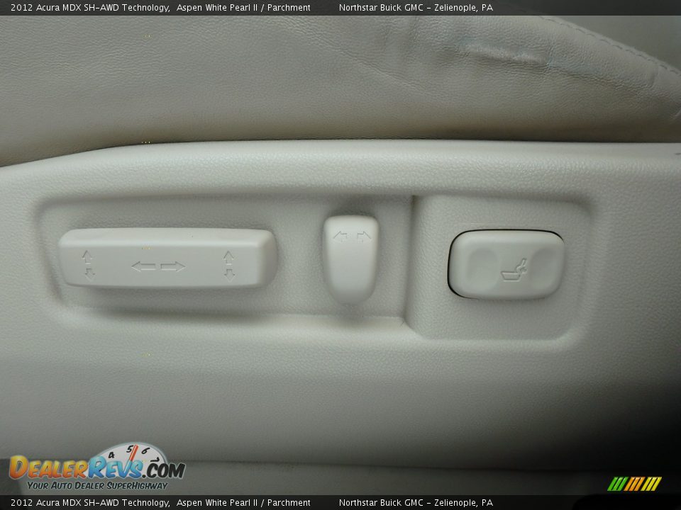 2012 Acura MDX SH-AWD Technology Aspen White Pearl II / Parchment Photo #22
